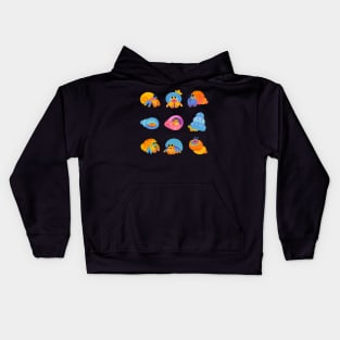 Hermit crab3 Kids Hoodie